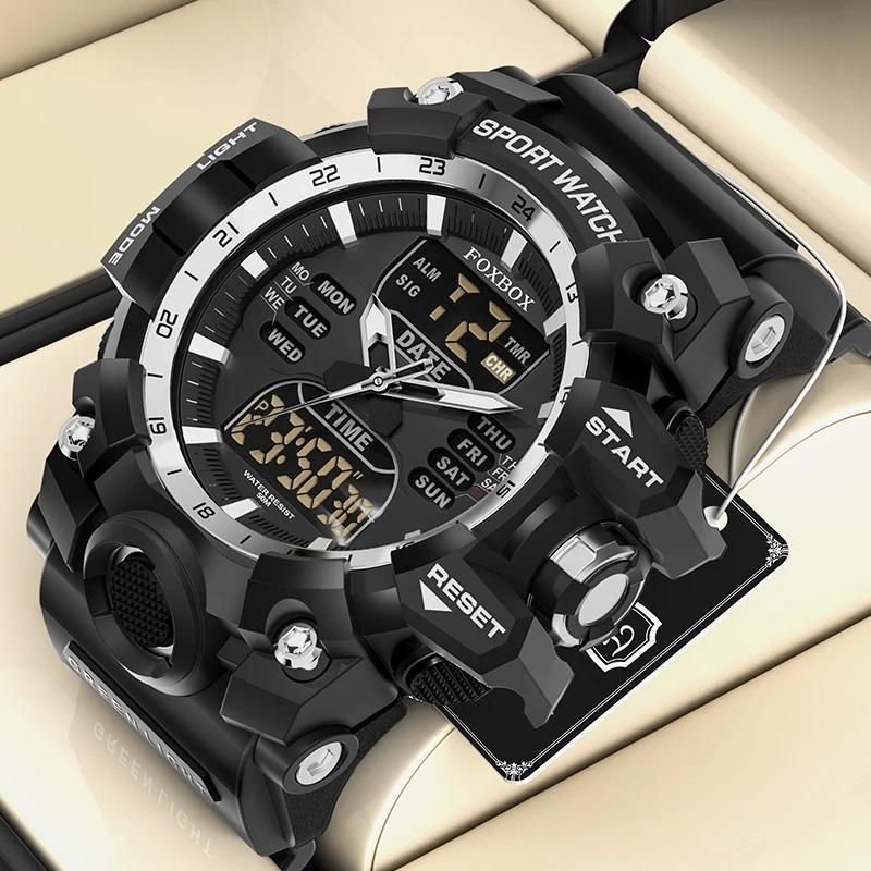 Relógio Foxbox Dual Time 0029FB - Sofisticação e Função em Um Só Relógio