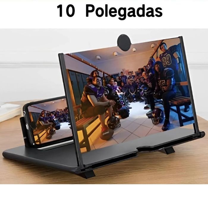 Amplificador de Tela 10 Polegadas para Smartphone Experiência Visual Ampliada: